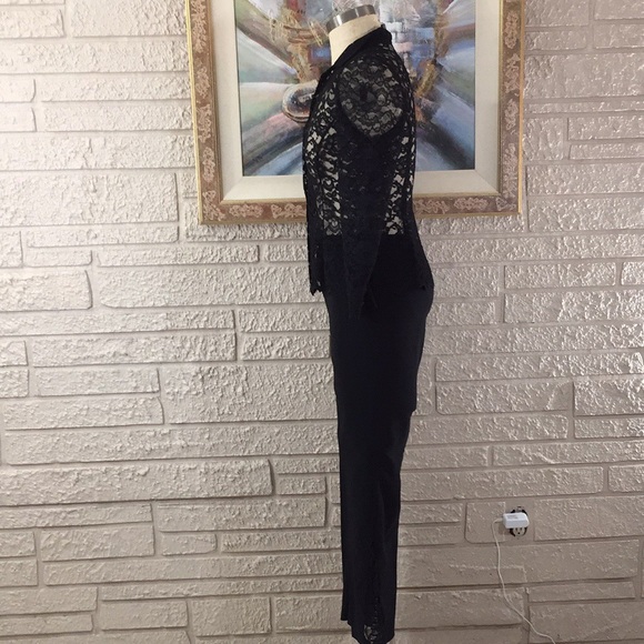 Fibers By Barbara Lesser Scallop Lace Pants Set - Picture 4 of 16